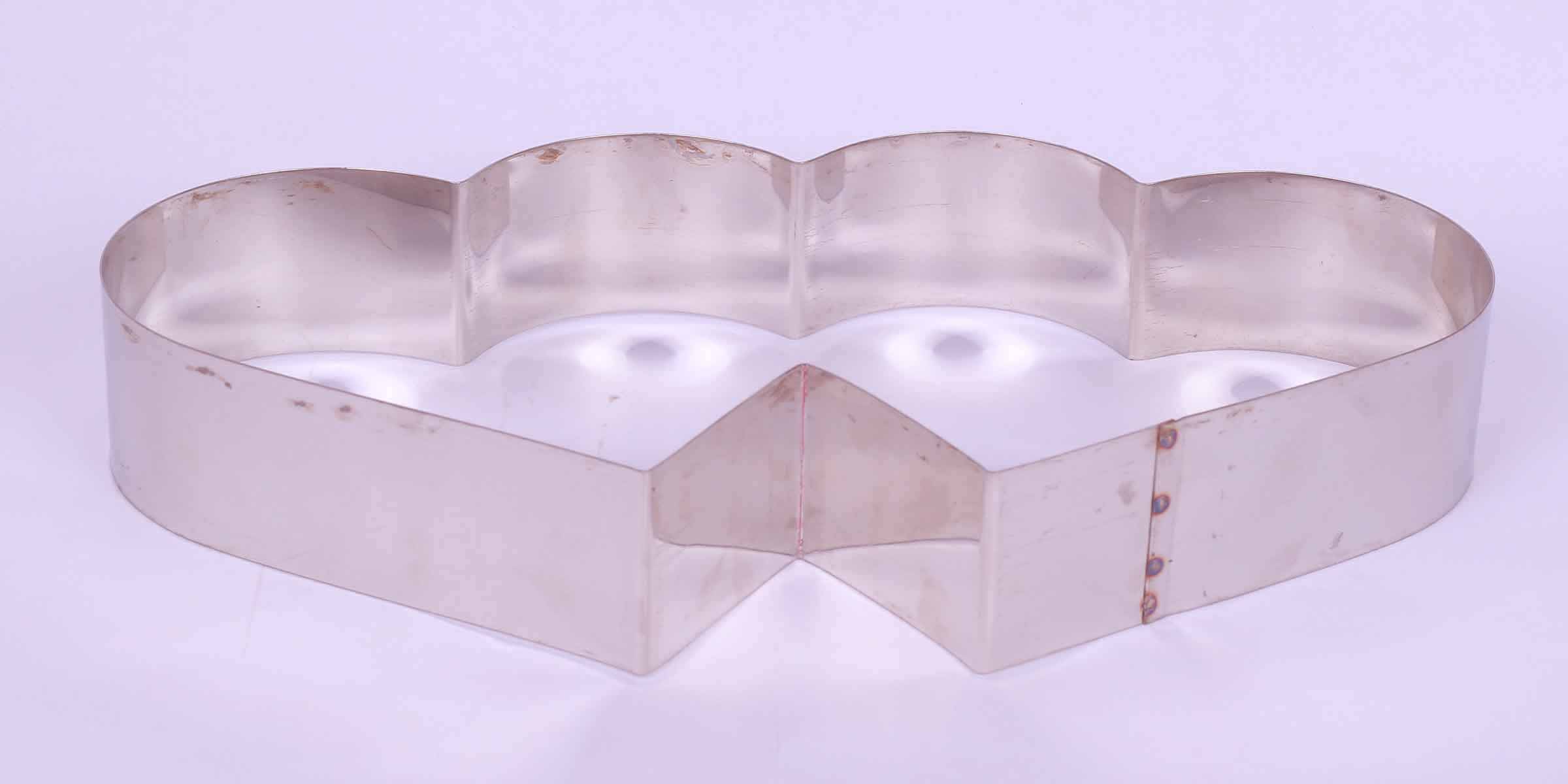 Stainless steel double heart ring/Mould